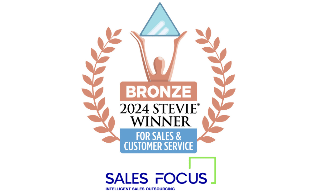 sales focus bronze stevie winner